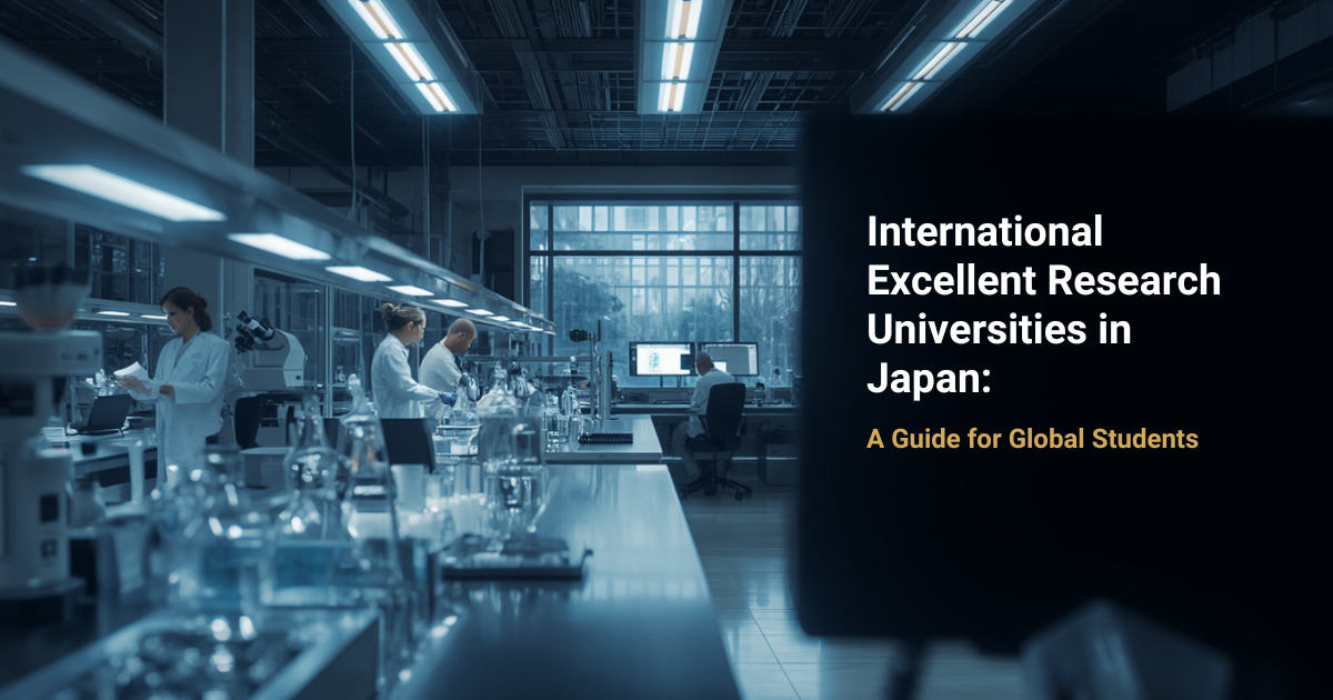 International Excellent Research Universities in Japan – Modern laboratory with researchers, symbolizing Japan’s global academic excellence